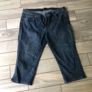 Chaps denim 18w/18 capris